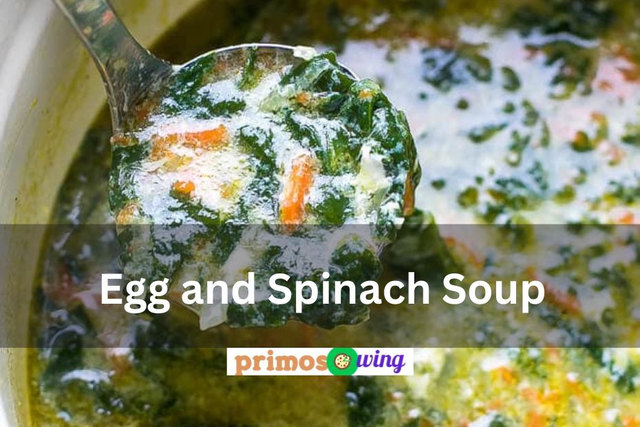 Egg and Spinach Soup